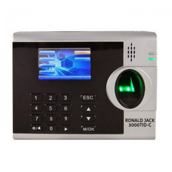 Máy chấm công vân tay, Thẻ từ Ronald Jack 3000TID-C