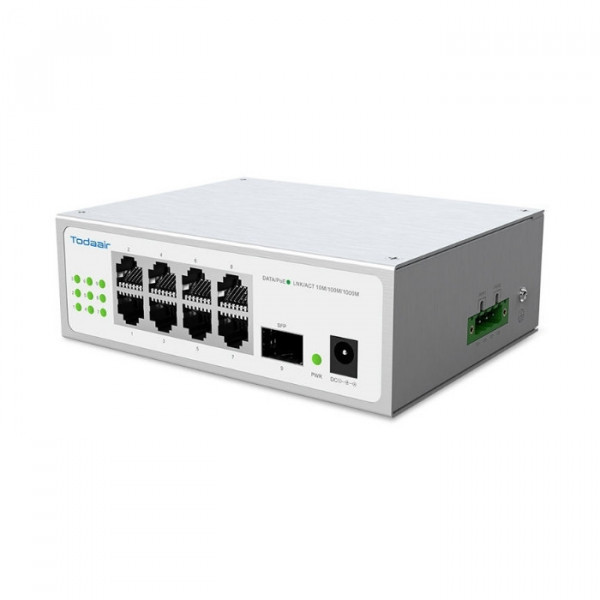Switch công nghiệp 8 cổng PoE GIGA TODAAIR TD-SW618G-F V1.2