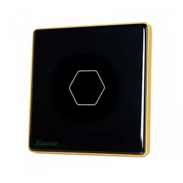 Công tắc cảm ứng BLE Luxury CSL Chống Giật, HV, màu Đen