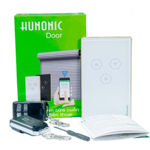 Công tắc Cửa Cuốn Hunonic Door màu Trắng