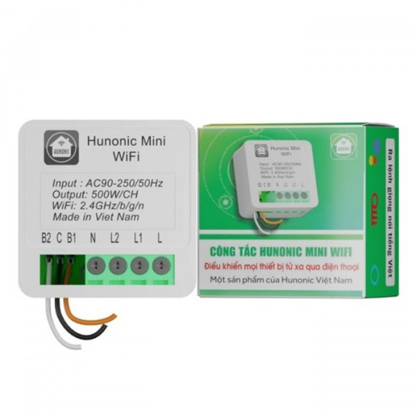 Công  tắc Hunonic Mini WiFi