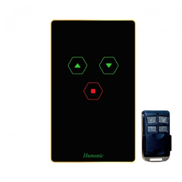 Công tắc Cửa Cuốn BLE Mesh Hunonic Door M màu Đen