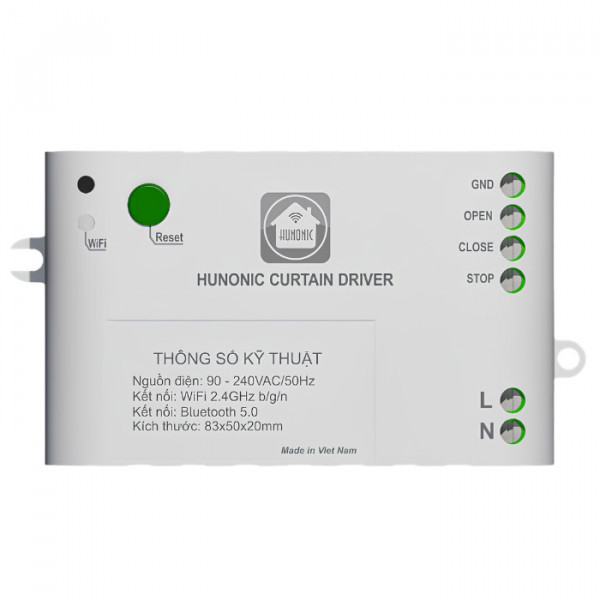 Bộ điều khiển rèm tự động Hunonic Curtain Driver