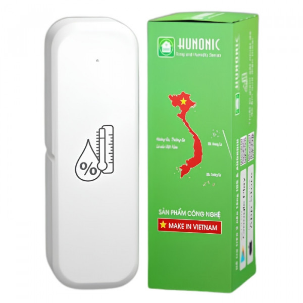 Cảm Biến Nhiệt Độ Và Độ Ẩm BLE Hunonic