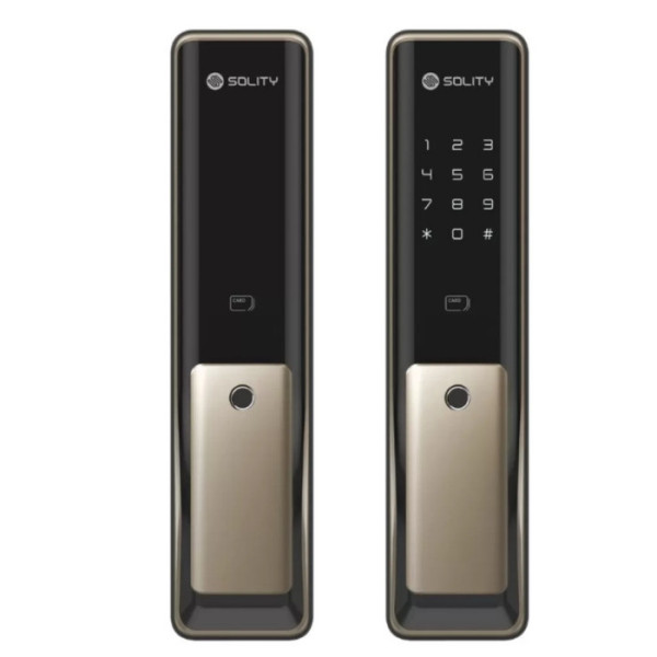 Khóa cửa vân tay Solity GP-6000BAK nhận diện khuôn mặt