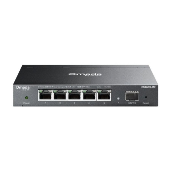 Switch 5 cổng Easy Managed TP-Link Omada ES206X-M2