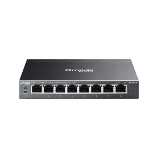 Switch TP-Link ES208GP 8-Port GE PoE+ Managed