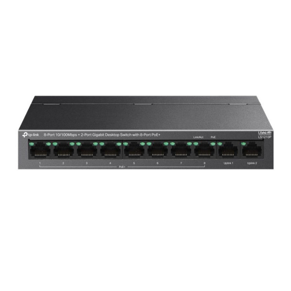Switch Unmanaged PoE+ TP-Link LS1210P