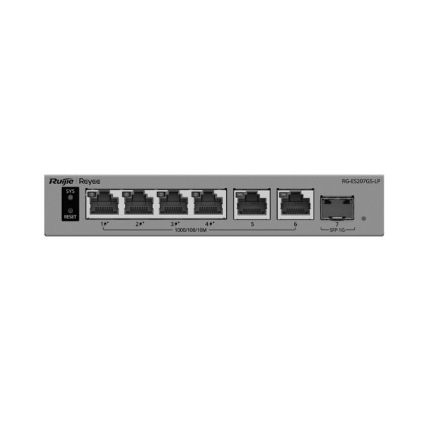 Switch 6 cổng Ruijie RG-ES207GS-LP
