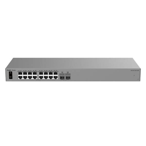 Switch quản lý PoE 16 cổng Ruijie RG-ES216GC2MS