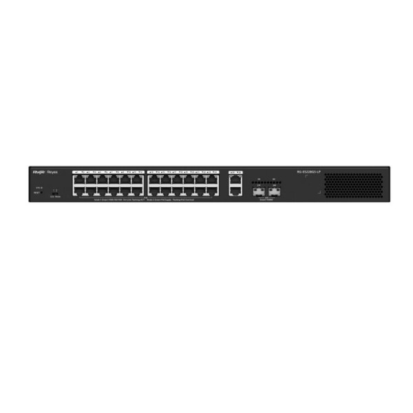 Switch PoE Managed Ruijie RG-ES228GS-LP 24 Port PoE+