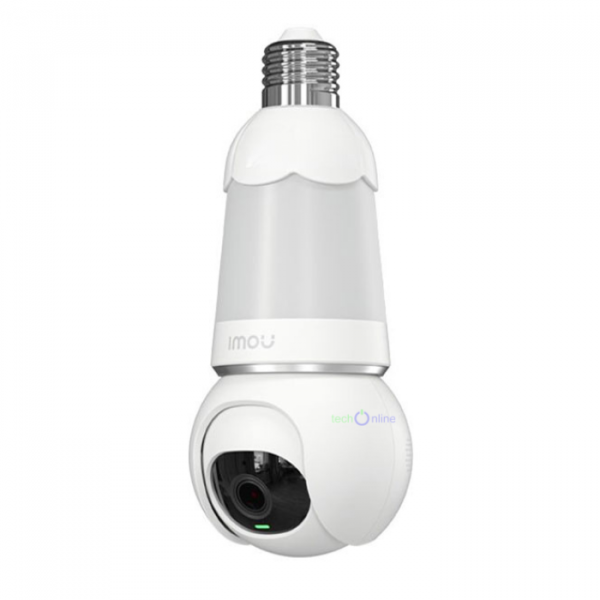 Camera wifi bóng đèn Imou IPC-S6DP-3M0WEB (Bulb cam 3MP) xoay 360, đàm thoại, đèn spotlight, hồng ngoại đêm