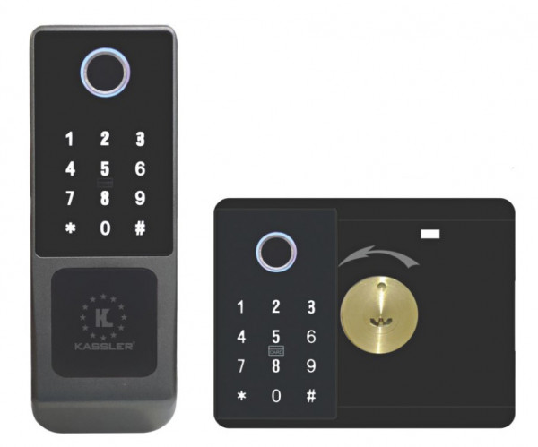 Khóa vân tay cửa sắt Kassler KL-579I