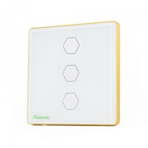 Công tắc cảm ứng BLE Luxury 3 Nút