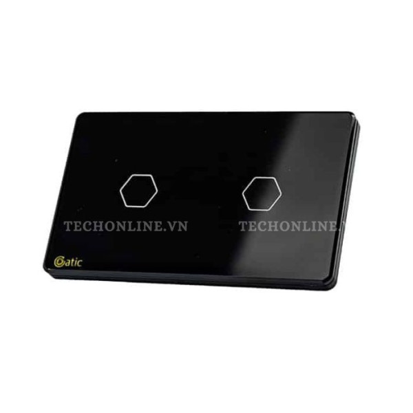 Công tắc cảm ứng WiFi Datic 2 Nút