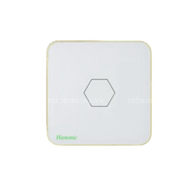 Công tắc cảm ứng WiFi Hunonic 1 Nút, Hình Vuông