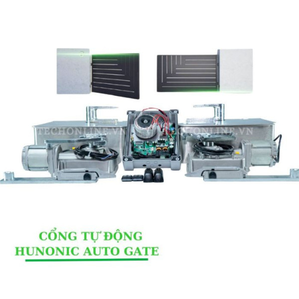 Cổng Tự Động Hunonic Auto Gate – Thiết Bị Mở Cổng Tự Động Qua 4G