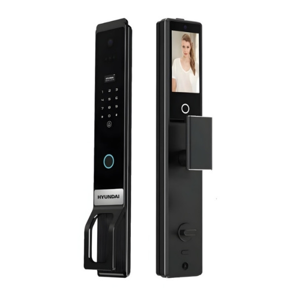 Khóa Cửa Gỗ Hyundai HY-SLA913F Black