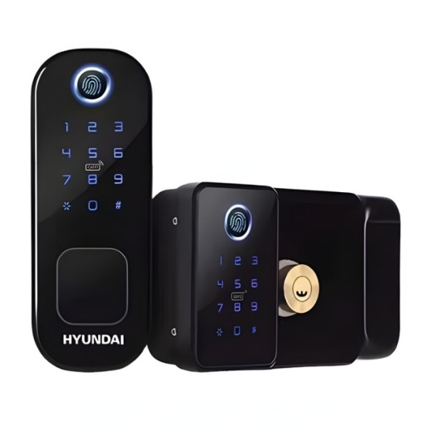 Khoá Cửa Cổng Hyundai HY-SLN002 Black
