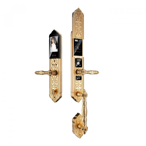 Khóa cửa Đại Sảnh Hubert HB DSI8F EU Gold 24k