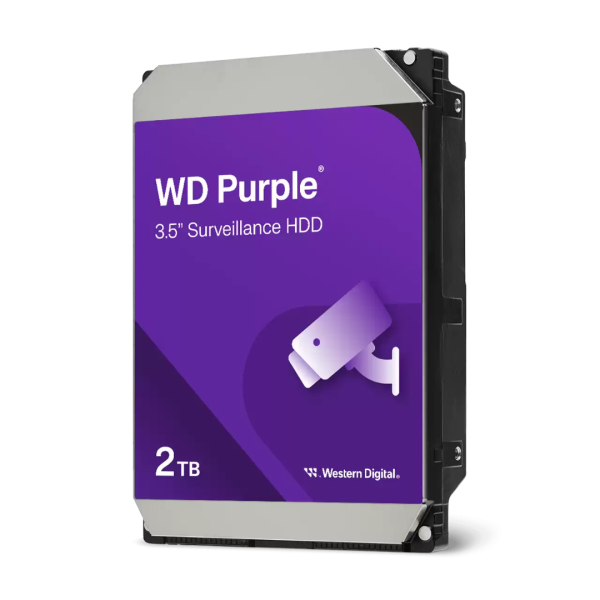 Ổ cứng giám sát Western Digital Purple 2TB WD23PURZ