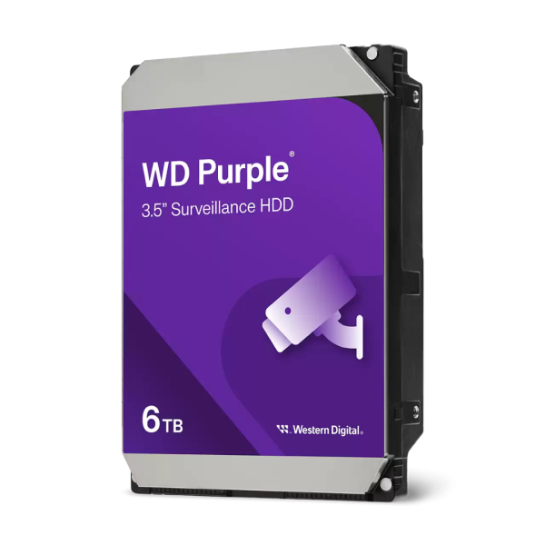 Ổ cứng giám sát Western Digital Purple 6TB WD64PURZ