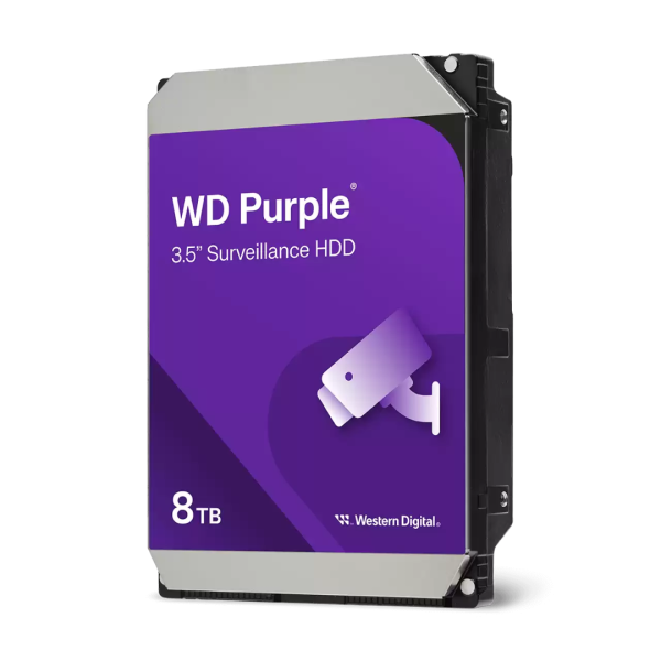 Ổ cứng giám sát Western Digital Purple 8TB WD85PURZ