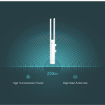 Access Point Outdoor Wifi 300Mbps – IP65, 2 anten EAP110-Outdoor