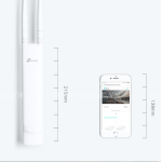 Access Point Outdoor Wifi 300Mbps – IP65, 2 anten EAP110-Outdoor