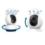 Camera Wifi An Ninh Gia Đình AI Quay/Quét 360º, 2K 3MP