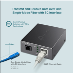 TL-FC311A-20 Bộ Chuyển Đổi 10/100/1000 Mbps RJ45 sang 1000 Mbps Chế Độ Đơn SC WDM Hai Chiều