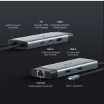Hub USB Type-C 6 Cổng UH6120C