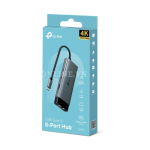 Hub USB Type-C 6 Cổng UH6120C