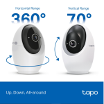 Camera wifi Pan/Tilt AI Tapo C260