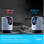 Camera Wifi  AI quay 360 độ Tapo C225
