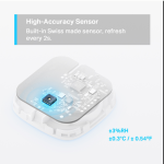 Thiết Bị Giám Sát Nhiệt Độ & Độ Ẩm Thông Minh Tapo T310