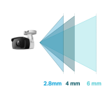 Camera Bullet Ngoài trời VIGI C330I(6mm) 3MP