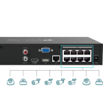 Đầu ghi 8 kênh PoE+ VIGI NVR1008H-8P