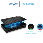 Switch Reyee 8 cổng 10/100/1000 BASE-T RG-ES08G