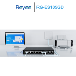 Switch Reyee 5 cổng 10/100/1000 BASE-T RG-ES105GD