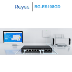 Switch Reyee 8 cổng 10/100/1000 BASE-T RG-ES108GD