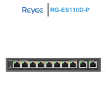 Switch Reyee 8 cổng 10/100 BASE-T PoE/PoE+ RG-ES110D-P
