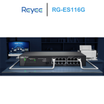 Switch Reyee 16 cổng 10/100/1000 BASE-T RG-ES116G