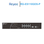 Switch Reyee 8 cổng PoE+ RG-ES110GDS-P