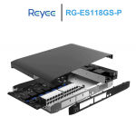 Switch Reyee 16 cổng PoE+ RG-ES118GS-P