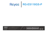 Switch Reyee 16 cổng PoE+ RG-ES118GS-P