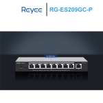 Switch Reyee 9 Cổng 10/100/1000BASE-T RG-ES209GC-P