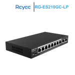 Switch Reyee 10 Cổng PoE 10/100/1000BASE-T RG-ES210GC-LP
