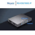 Switch PoE Reyee 18 Cổng 10/100/1000BASE-T RG-ES218GC-P
