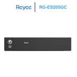 Switch Reyee 5 Cổng 10/100/1000BASE-T RG-ES205GC